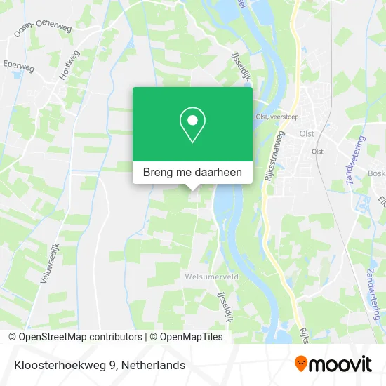Kloosterhoekweg 9 kaart
