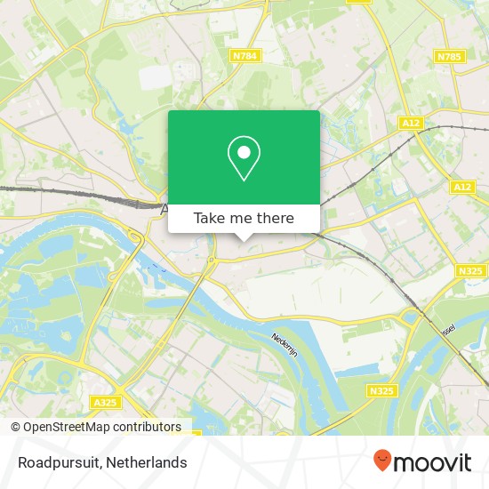 Roadpursuit, Boulevard Heuvelink 118 kaart