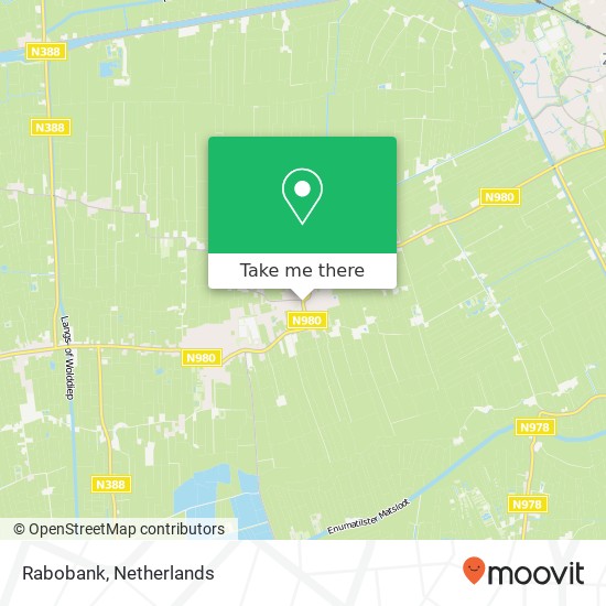 Rabobank, Aldringastraat kaart