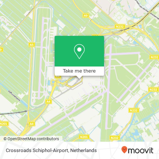 Crossroads Schiphol-Airport, Aankomstpassage 19 kaart