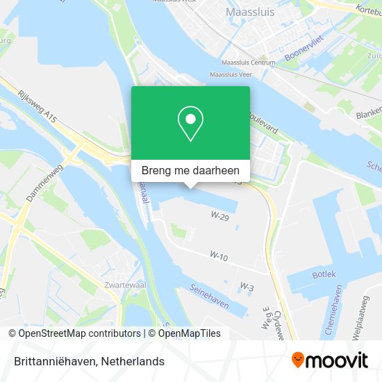 Brittanniëhaven kaart
