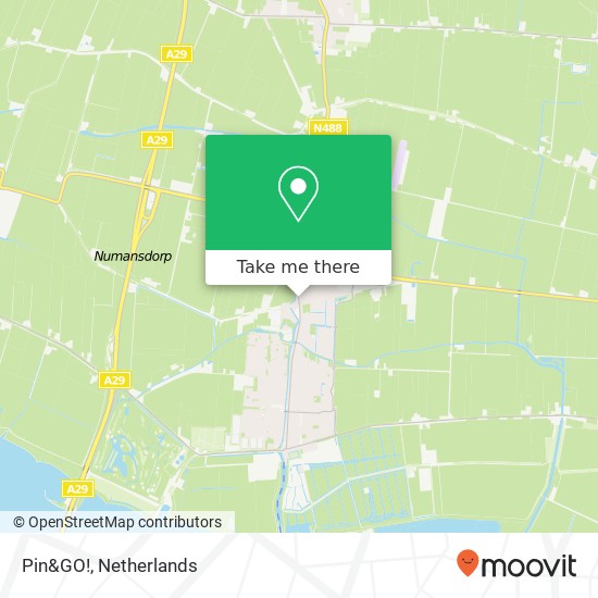Pin&GO!, Rijksstraatweg 1 kaart