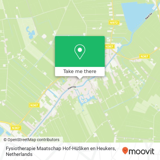 Fysiotherapie Maatschap Hof-HüSken en Heukers, Scheepvaartstraat 19 kaart