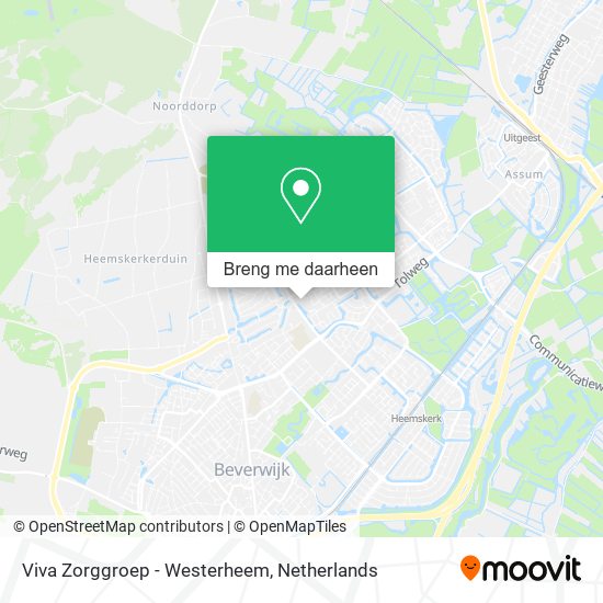 Viva Zorggroep - Westerheem kaart