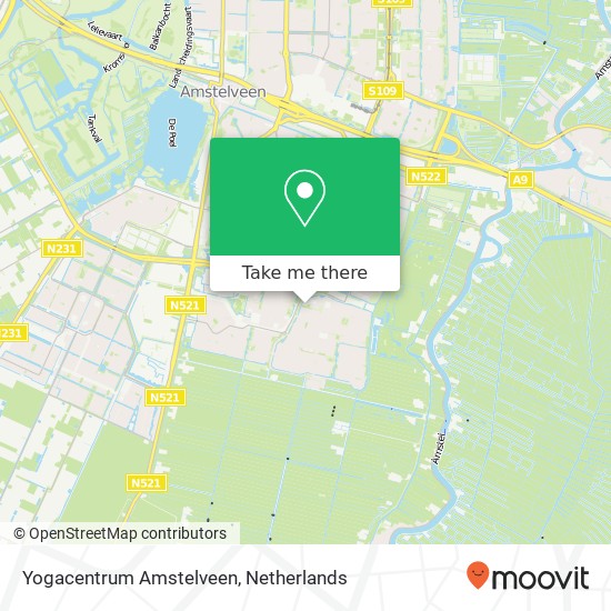 Yogacentrum Amstelveen, Logger 219 kaart