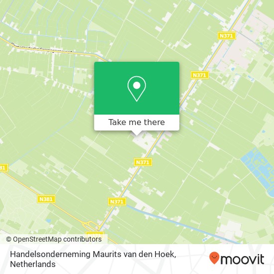 Handelsonderneming Maurits van den Hoek, Industrieweg 11B kaart