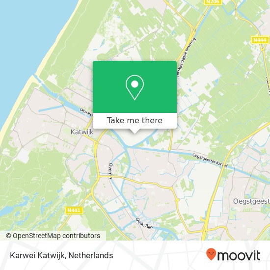 Karwei Katwijk, Ambachtsweg 19 kaart
