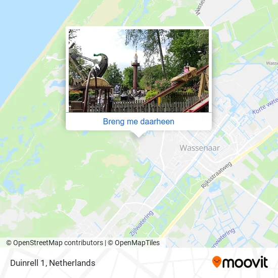 Duinrell 1 kaart