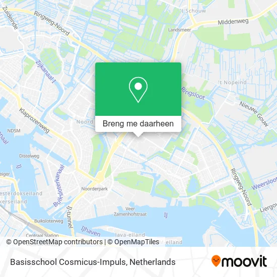 Basisschool Cosmicus-Impuls kaart