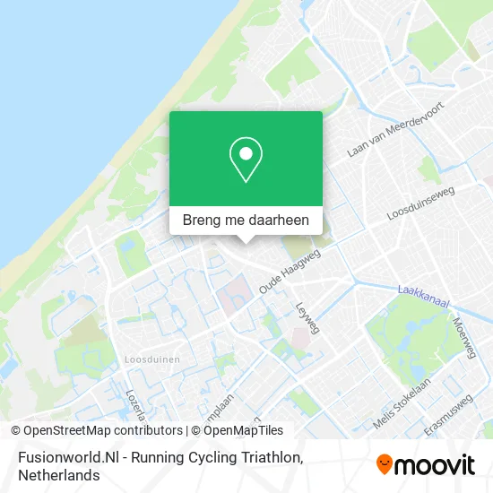 Fusionworld.Nl - Running Cycling Triathlon kaart