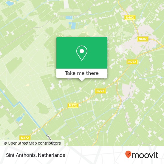 Sint Anthonis, Sint Anthonis, Nederland kaart