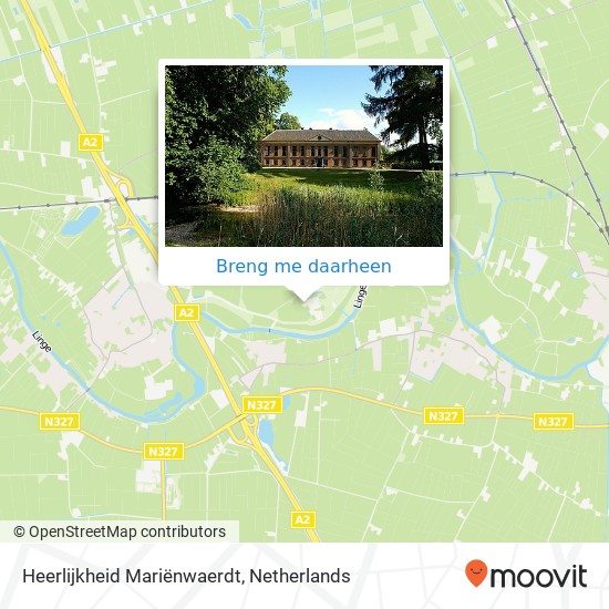 Heerlijkheid Mariënwaerdt, Marienwaerdt 't Klooster 5 kaart