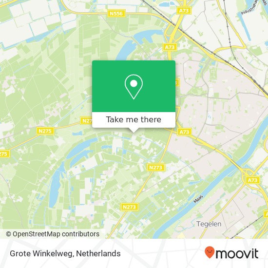 Grote Winkelweg, Grote Winkelweg, 5926 Venlo, Nederland kaart