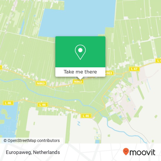 Europaweg, 7766 Nieuw-Schoonebeek kaart