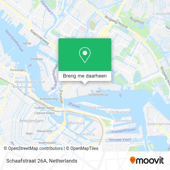 Schaafstraat 26A kaart