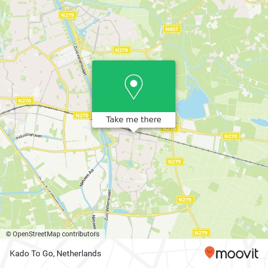 Kado To Go, Brouwhorst 21 kaart