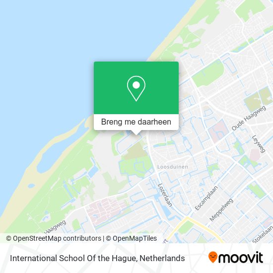 International School Of the Hague kaart