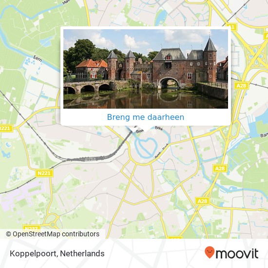 Koppelpoort kaart