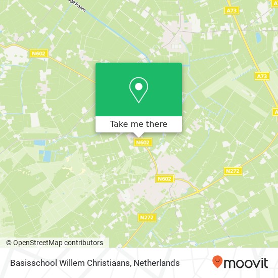 Basisschool Willem Christiaans kaart