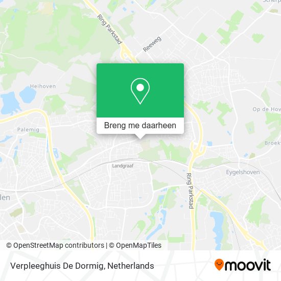 Verpleeghuis De Dormig kaart