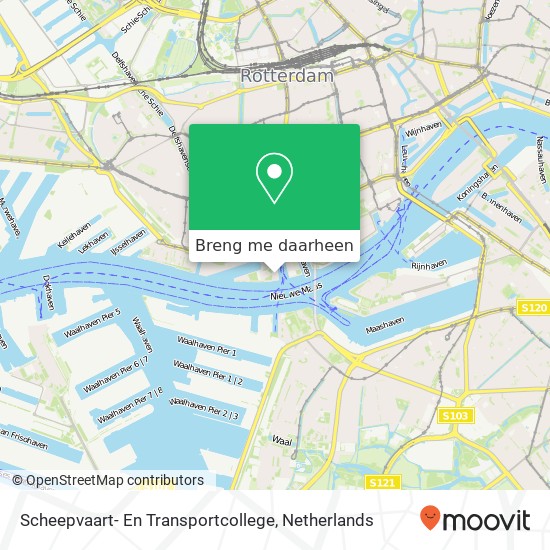 Scheepvaart- En Transportcollege kaart
