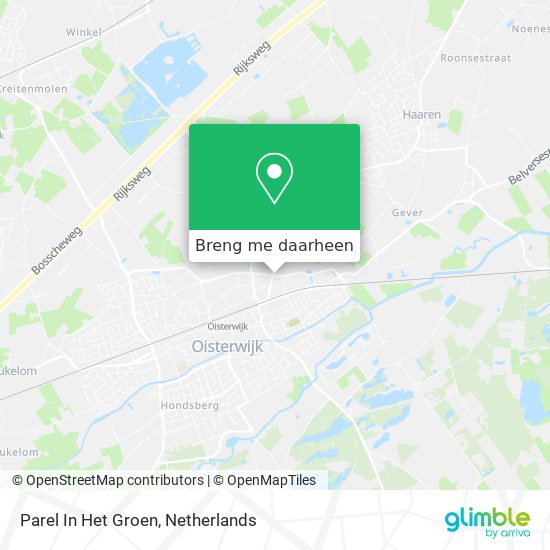 Parel In Het Groen kaart