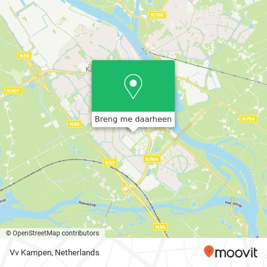 Vv Kampen kaart