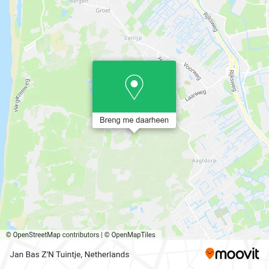 Jan Bas Z'N Tuintje kaart