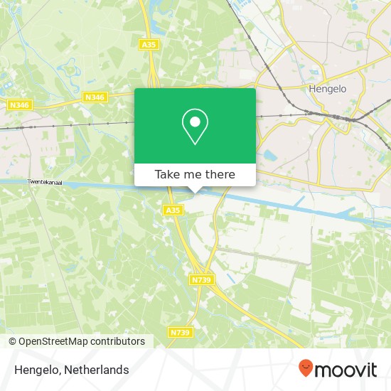 Hengelo kaart