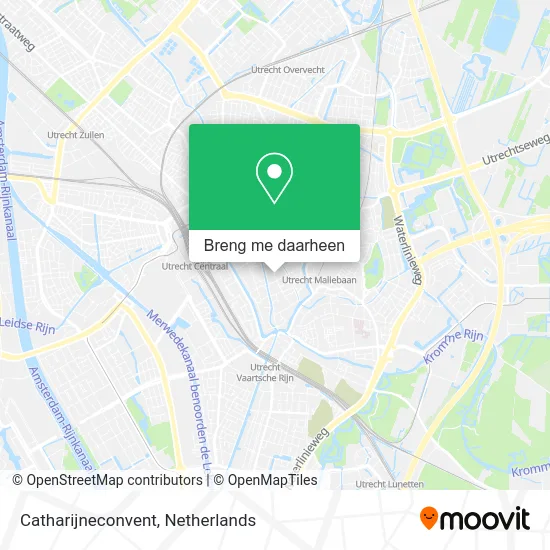 Catharijneconvent kaart