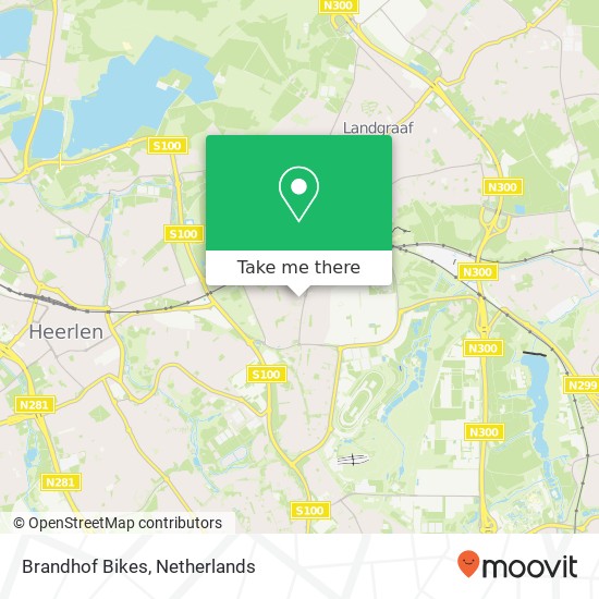 Brandhof Bikes kaart