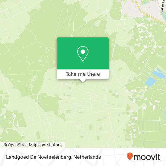 Landgoed De Noetselenberg kaart