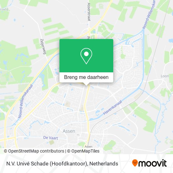 N.V. Univé Schade (Hoofdkantoor) kaart