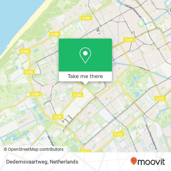 Dedemsvaartweg kaart