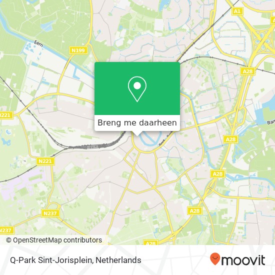 Q-Park Sint-Jorisplein kaart