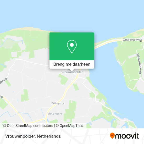 Vrouwenpolder kaart
