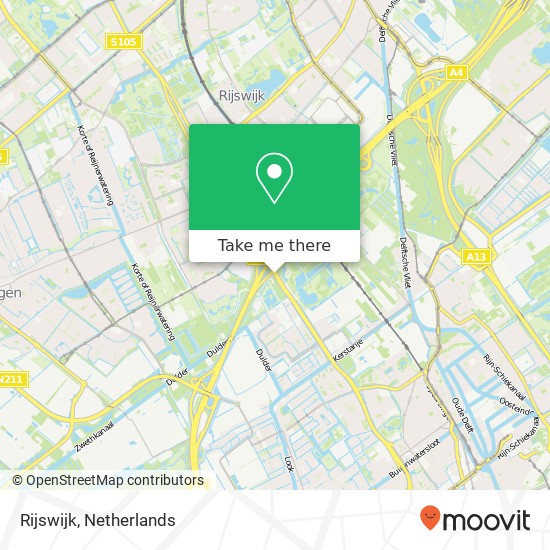 Rijswijk kaart