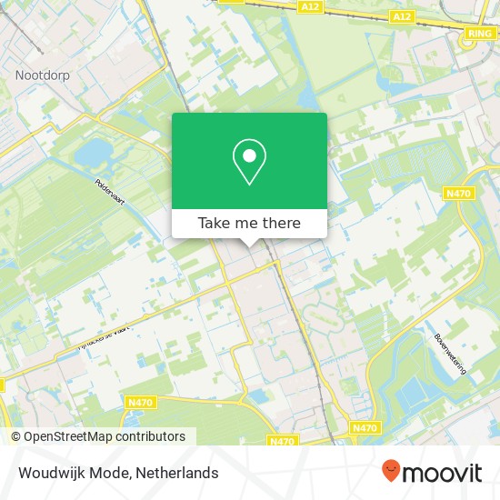 Woudwijk Mode kaart