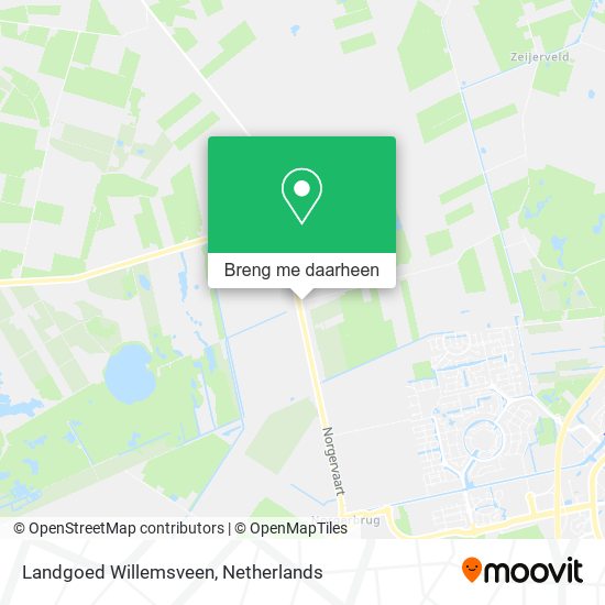 Landgoed Willemsveen kaart