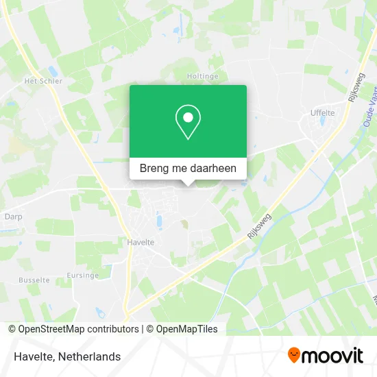 Havelte kaart