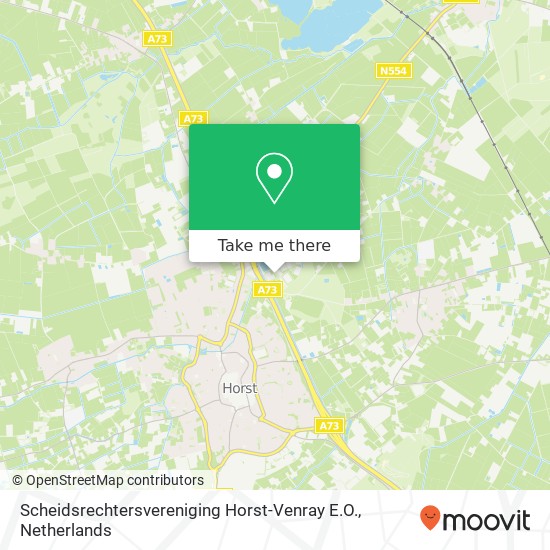 Scheidsrechtersvereniging Horst-Venray E.O. kaart