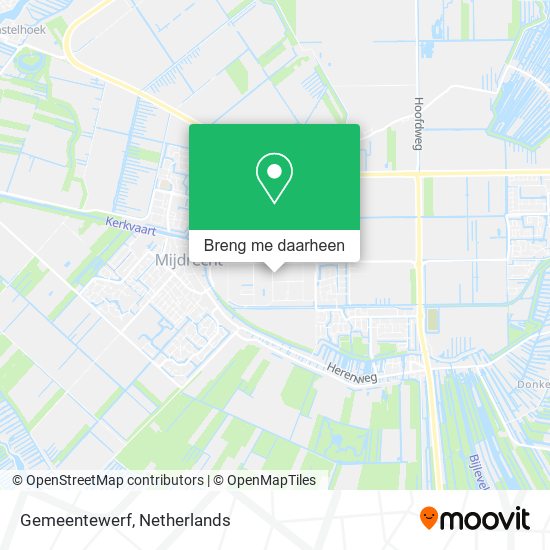 Gemeentewerf kaart