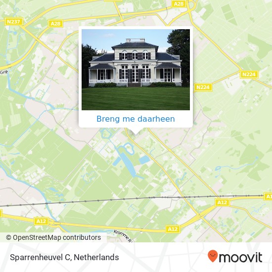 Sparrenheuvel C kaart