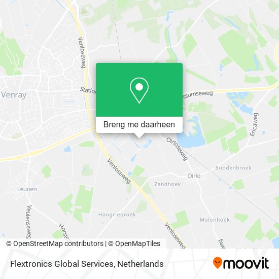 Flextronics Global Services kaart