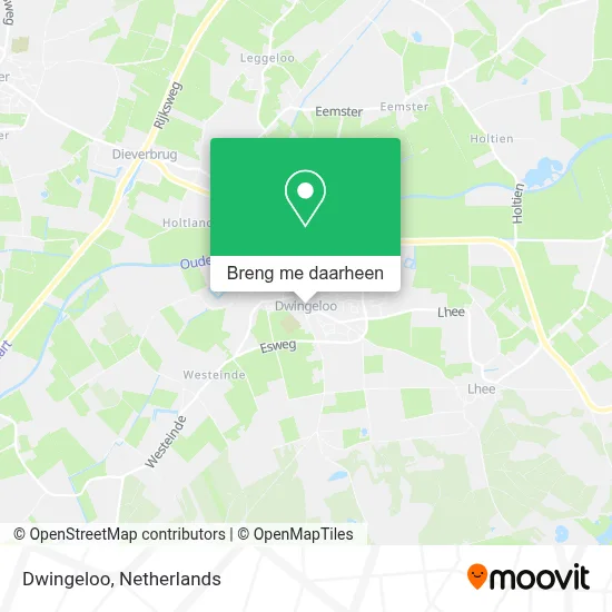 Dwingeloo kaart