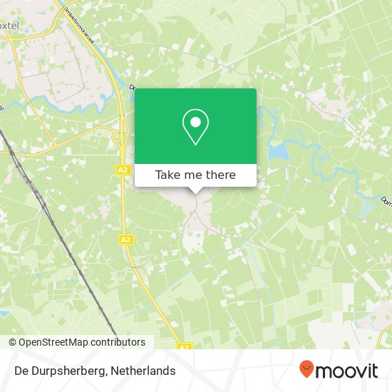 De Durpsherberg kaart