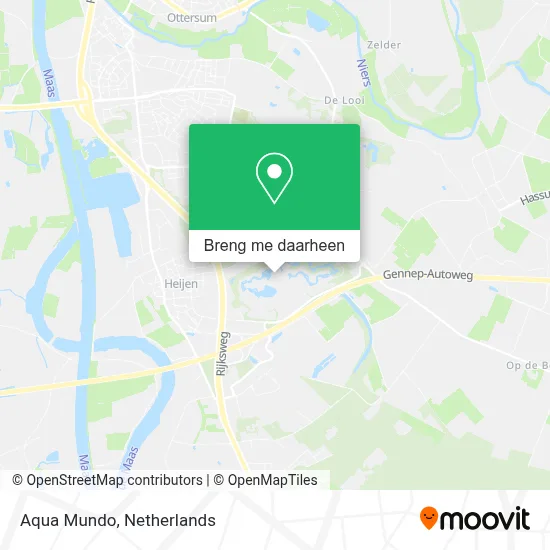 Aqua Mundo kaart