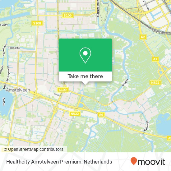 Healthcity Amstelveen Premium kaart