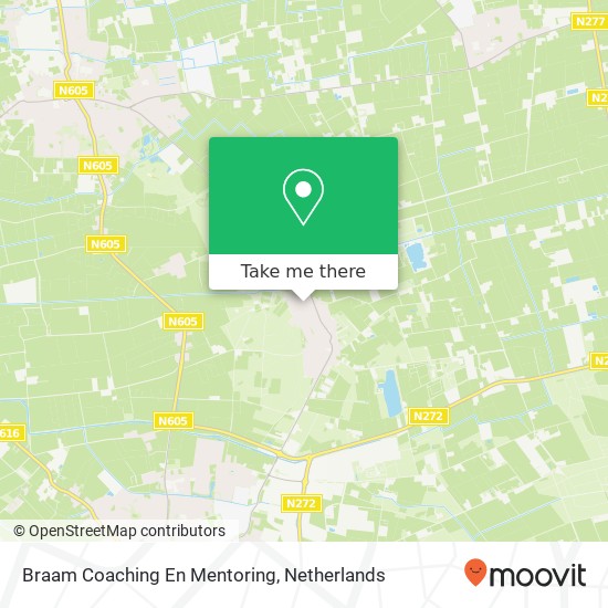 Braam Coaching En Mentoring kaart