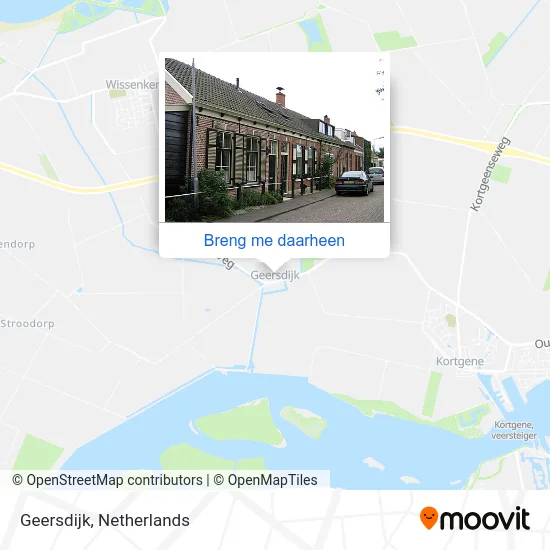 Geersdijk kaart